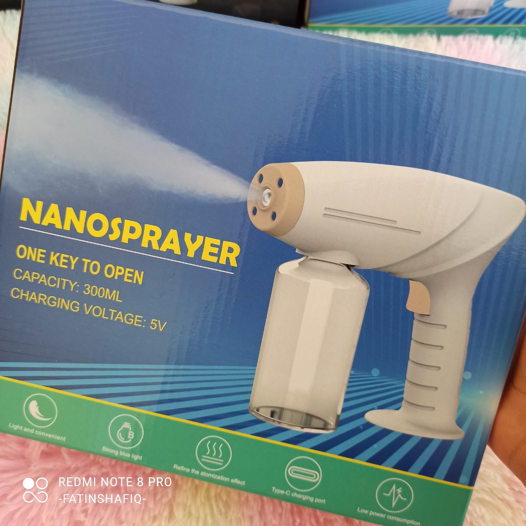 DISINFECTANT SANITIZING SPRAY GUN + 5 LITER SOLUTION, Community on