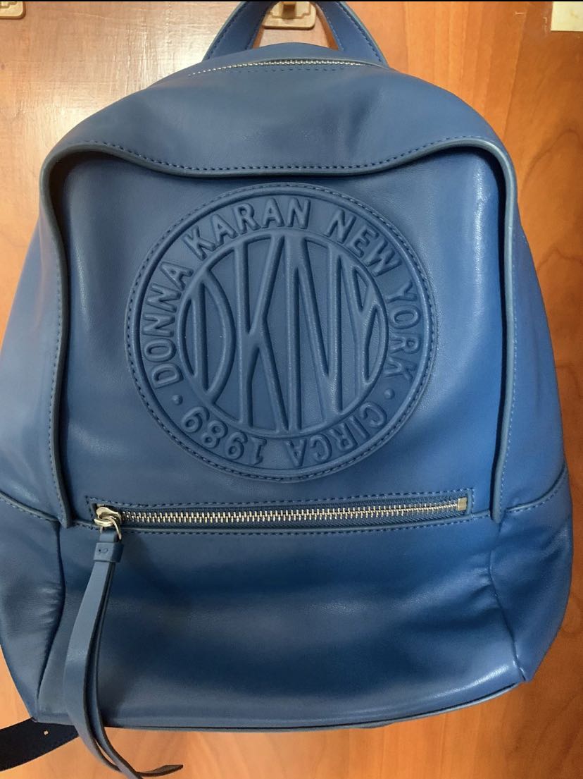 Dkny blue backpack discount