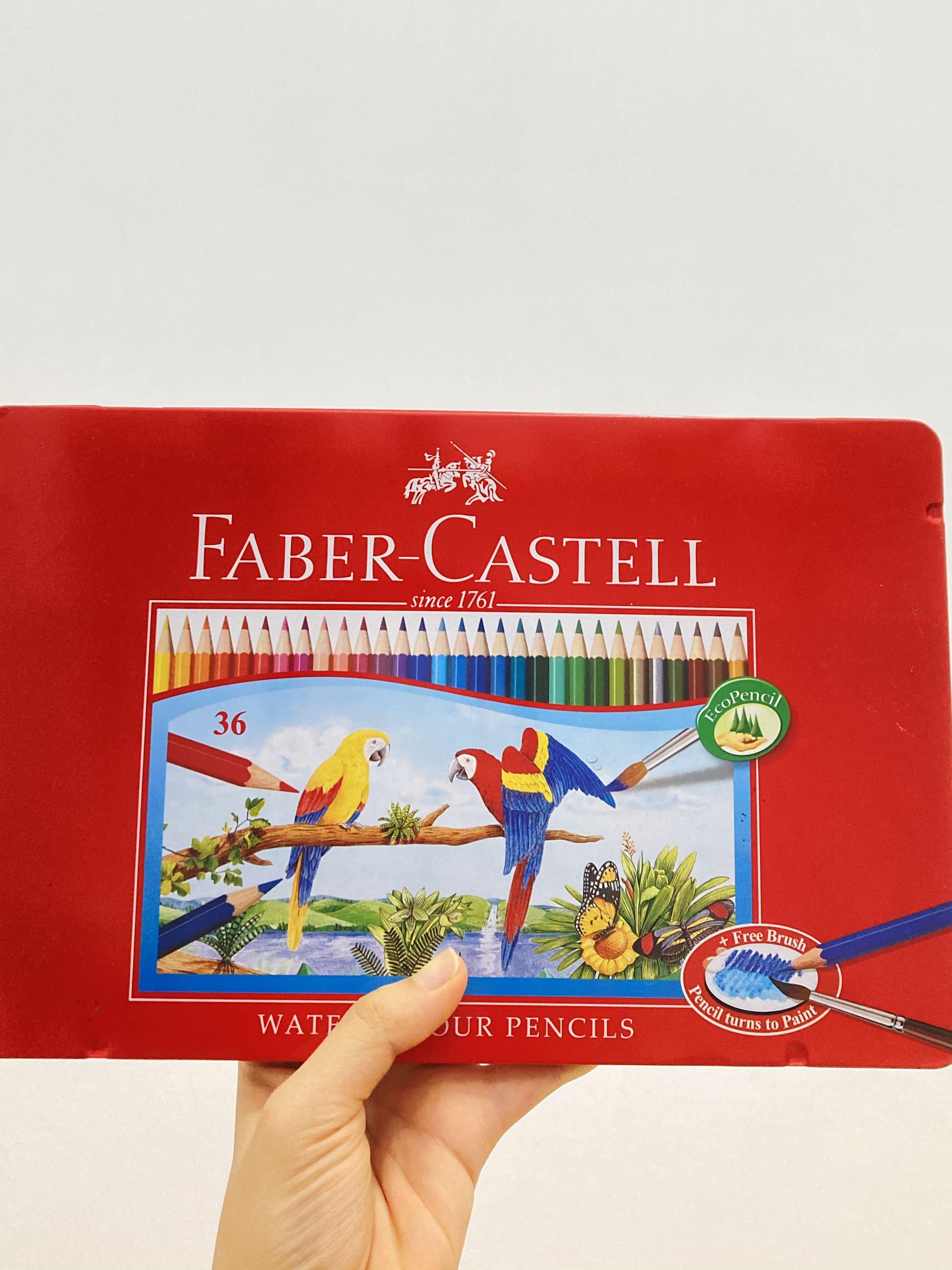 Fabre-Castellated輝柏36色水性色鉛筆, 興趣及遊戲, 文具及工藝, 文具 ...