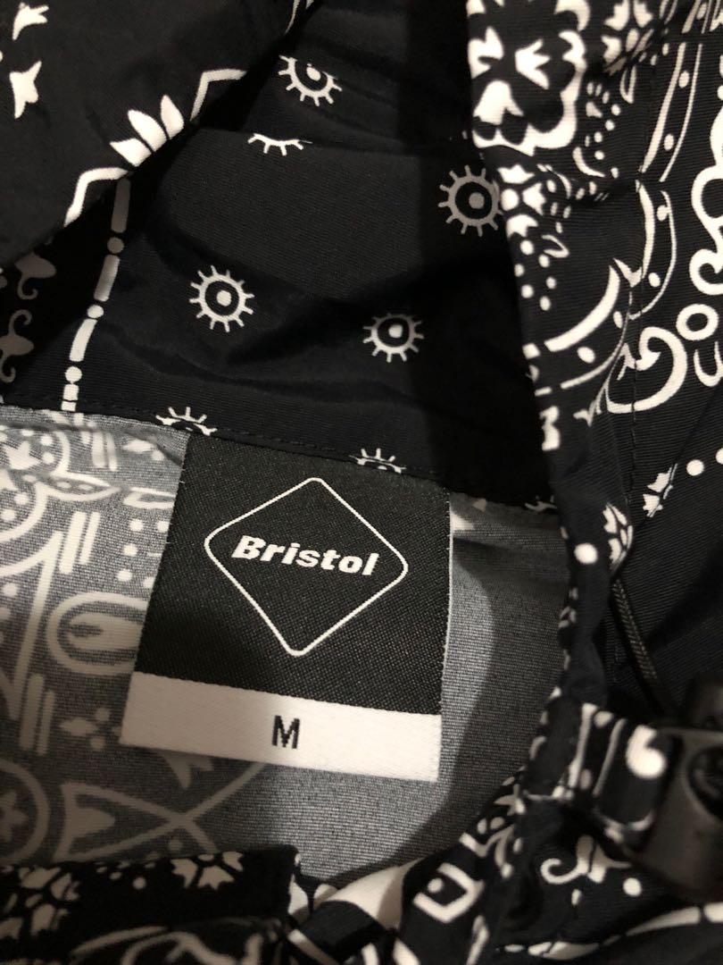 Fcrb bandana black jacket zip up fc real Bristol soph sophnet