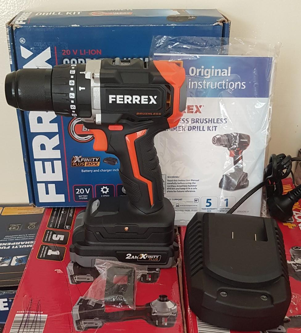 Ferrex 20v sales cordless impact driver