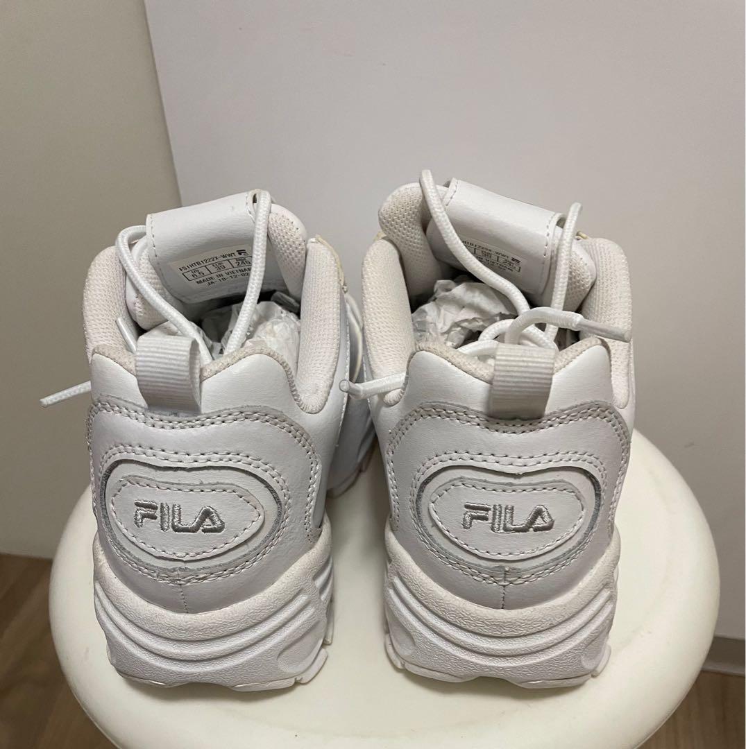 Fila disruptor 3 womens silver on sale