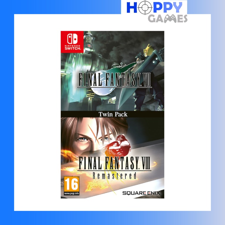 Ff7 remake final fantasy 7 and 8 twin pack highest switch