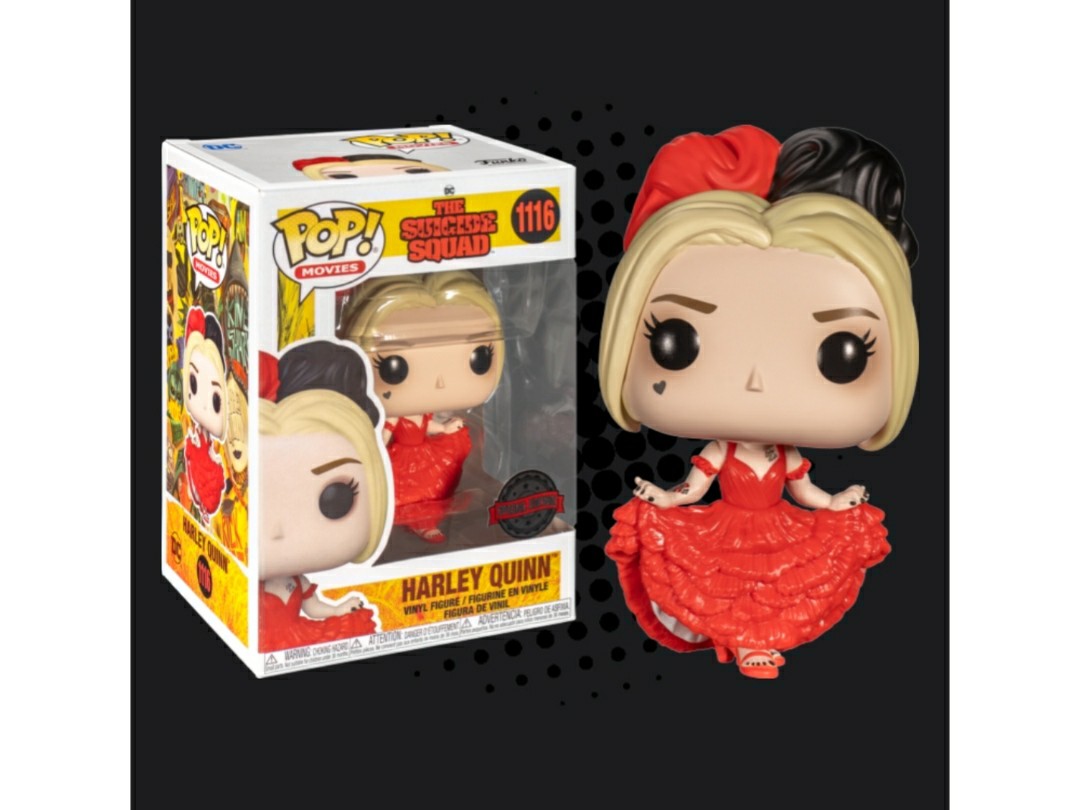 Funko Pop The Suicide Squad 2021 Harley Quinn Curtsying Hobbies Toys Toys Games On Carousell