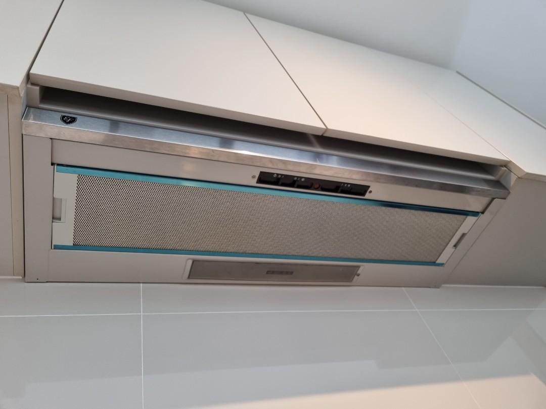 Gas hob and telescopic hood (EF brand), TV & Home Appliances, Kitchen Appliances, Hobs & Hoods