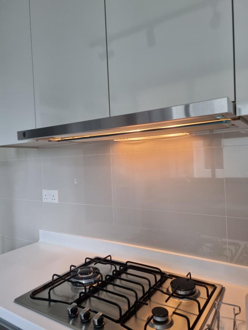 Gas hob and telescopic hood (EF brand), TV & Home Appliances, Kitchen Appliances, Hobs & Hoods