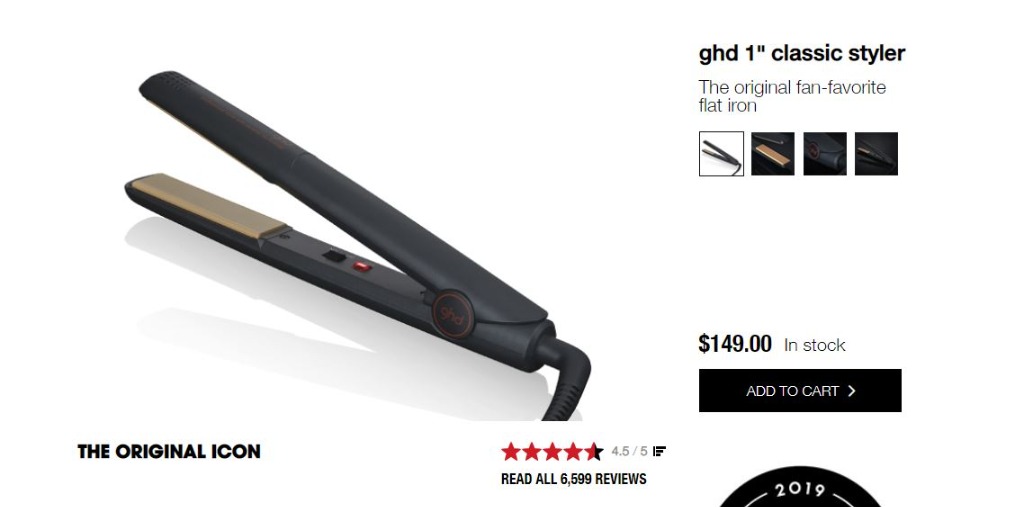 GHD Original IV Styler Beauty Personal Care Hair on Carousell