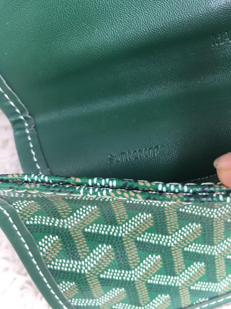 Goyard tote medium green, Luxury, Bags & Wallets on Carousell