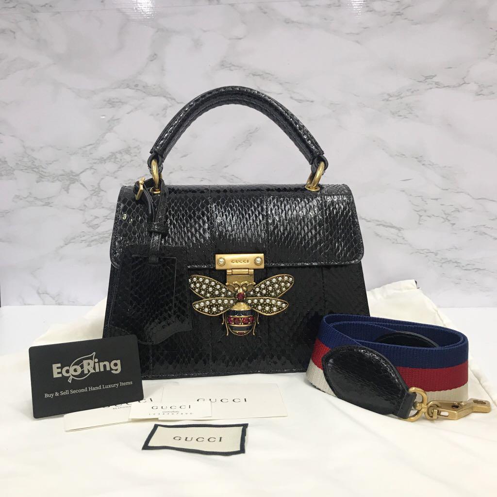 Gucci queen outlet margaret bag black