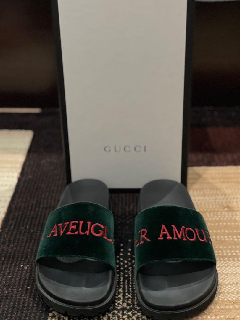Gucci flip hotsell flops l