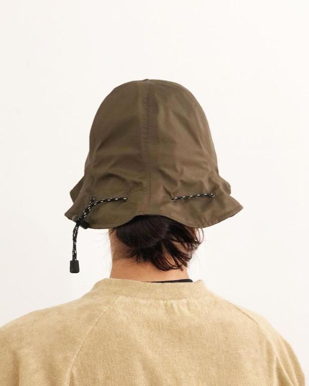 Hender Scheme Nylon Kinchaku Hat Khaki Green, 興趣及遊戲, 手作