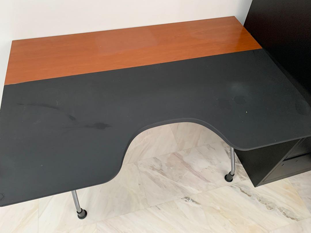 Herman Miller Envelop Desk x2 Furniture Home Living