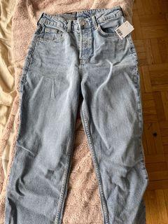 H&M high waisted mom jeans