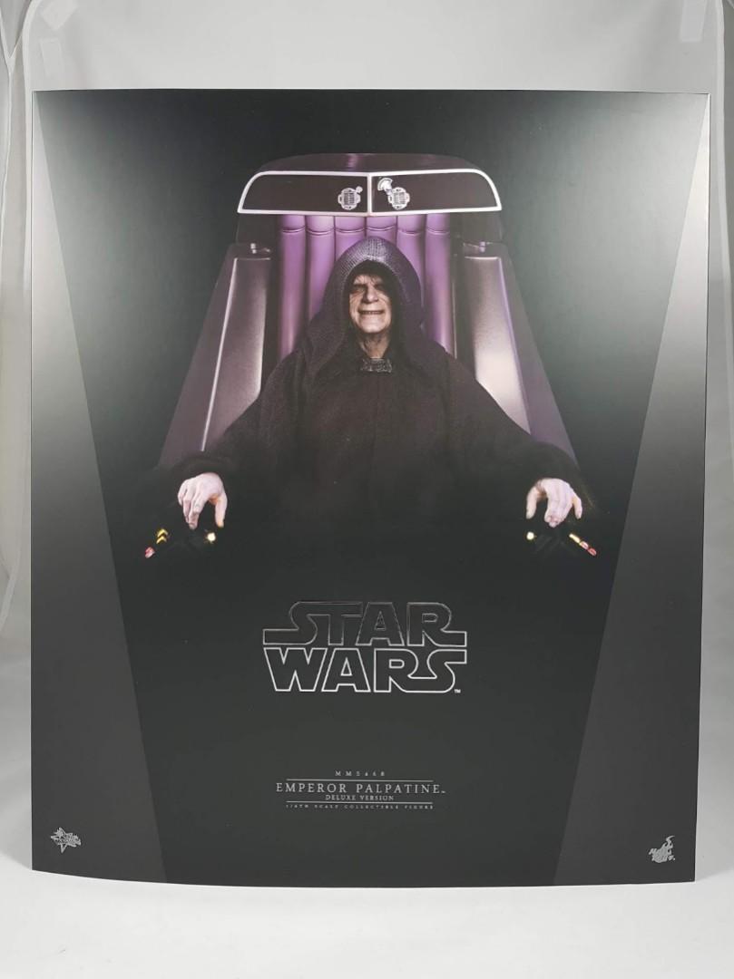 Palpatine deluxe new arrivals hot toys