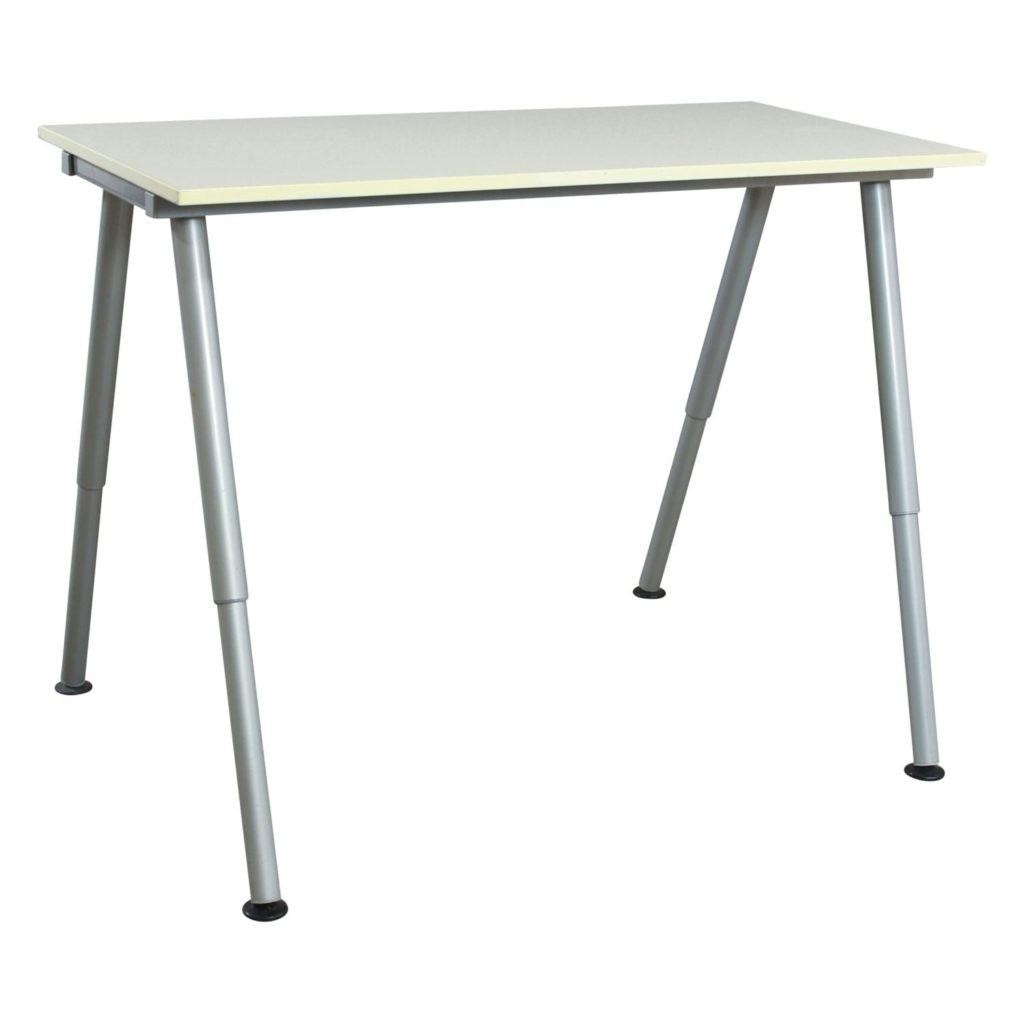 IKEA Adjustable Height study / Office Table, White, Furniture & Home Living, Furniture, Tables