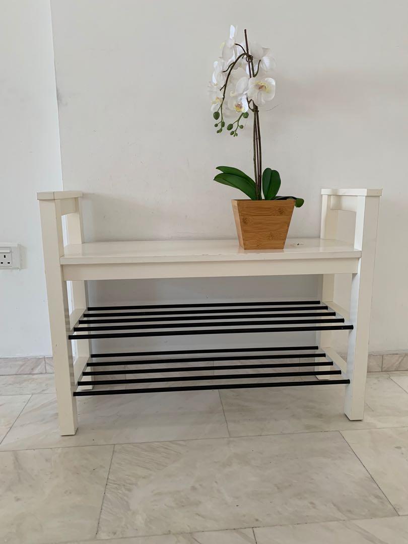 Hemnes shoe online bench