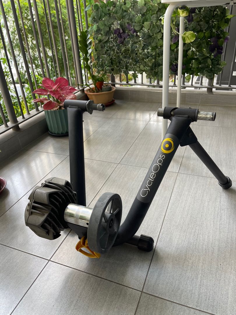 cycleops bike trainer setup