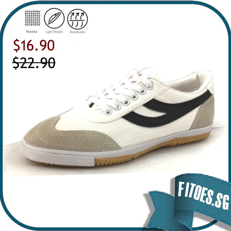 INSTOCK Warrior School Shoes White Black Men s Fashion Footwear Sneakers on Carousell