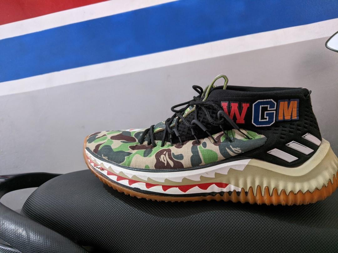 Harga adidas dame 4 x bape new arrivals
