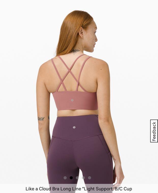 Lululemon Like a Cloud Longline Bra *Light Support, B/C Cup