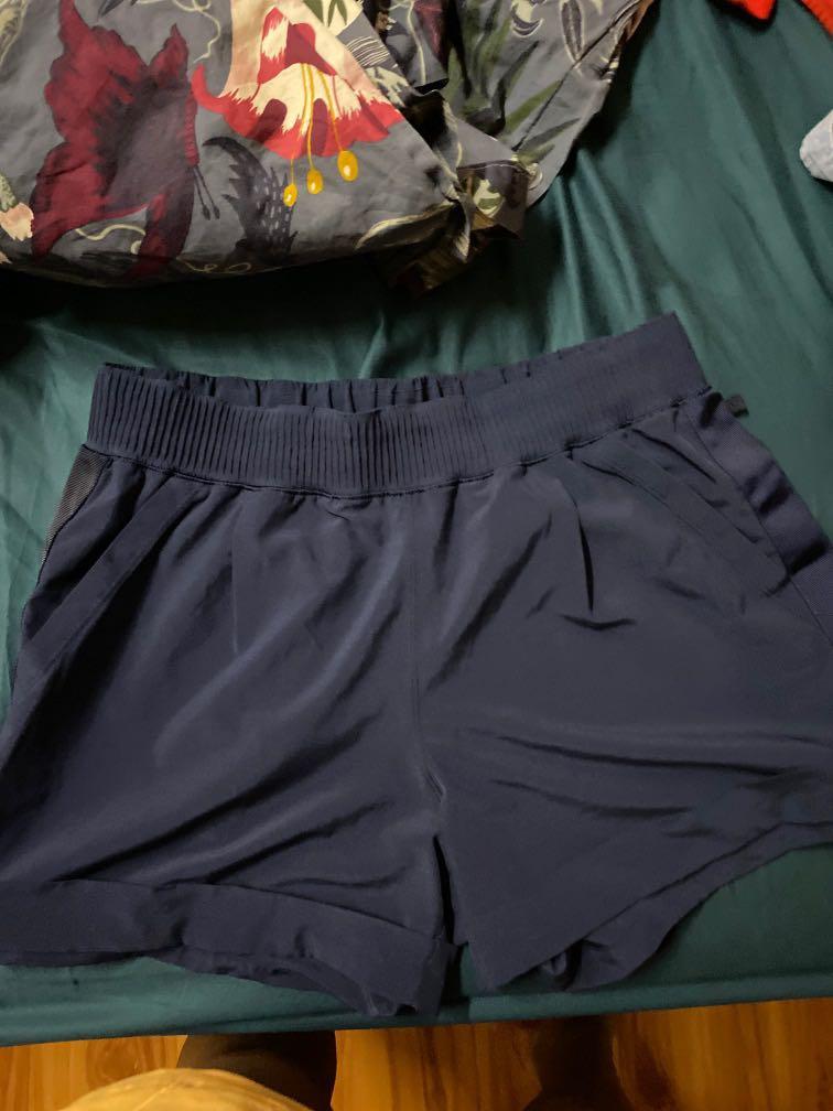 Lululemon striped shorts discount