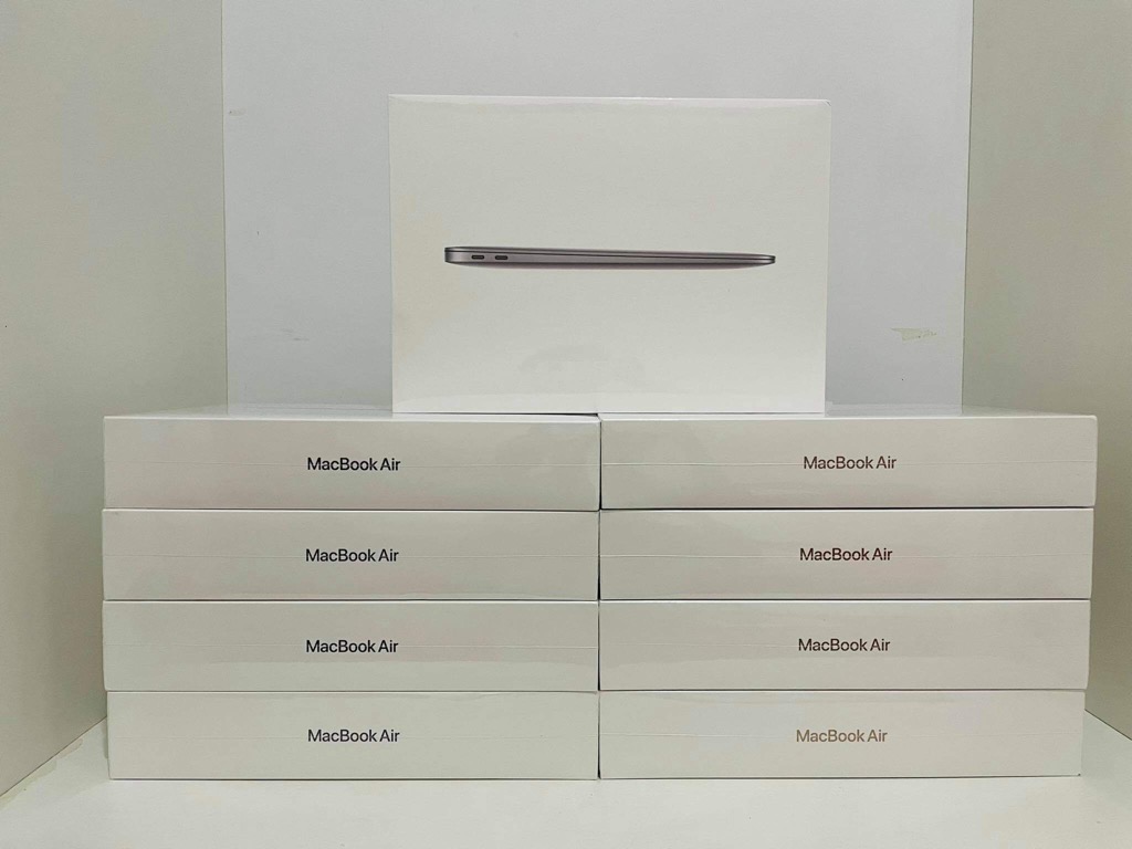 Macbook air intel 2020 and m1chip bnew sealed free microsoft office