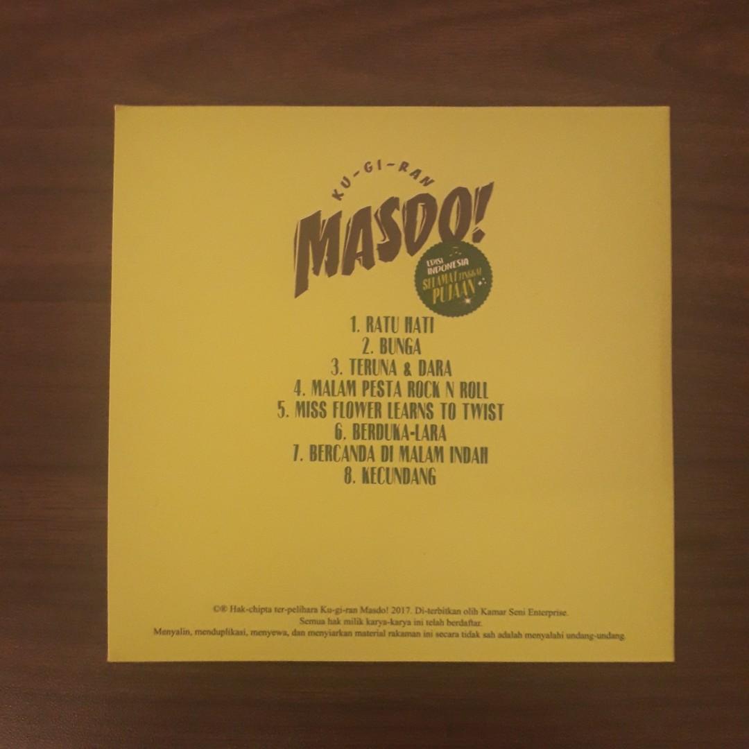 Masdo - Selamat Tinggal Pujaan (CD Album), Music & Media, CD's 