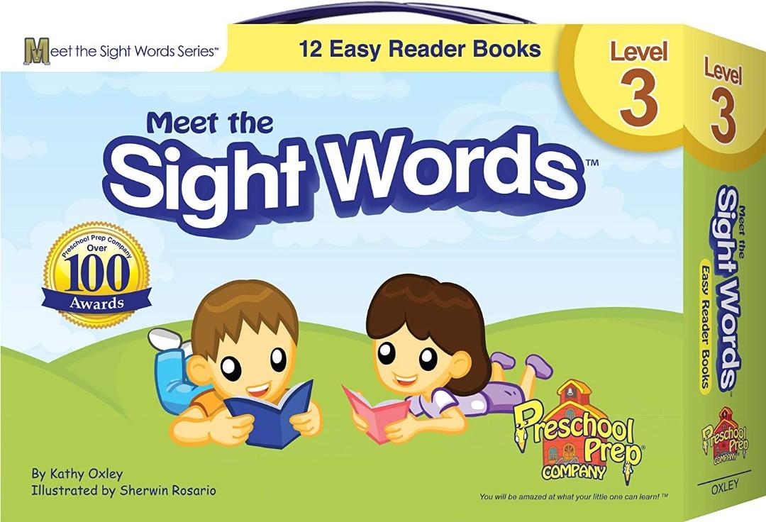 Meet the Sight Words - Level 3 - Easy Reader Books (boxed set of 12 ...