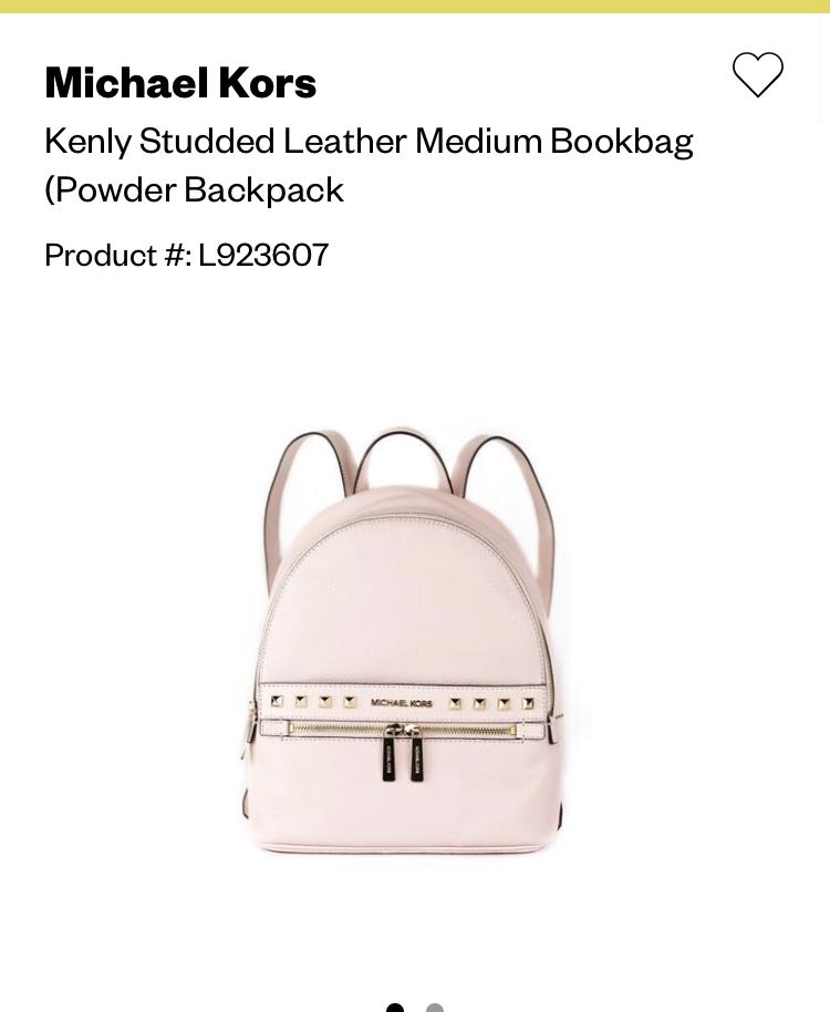 Michael Kors Kenly Studded Backpack Luxury Bags Wallets On Carousell