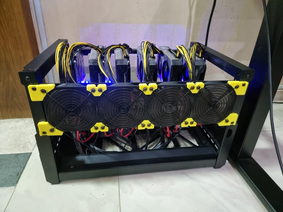 Ed Mining Rig Mining Rig 1660s, Computers & Tech, Parts & Accessories, Other ...