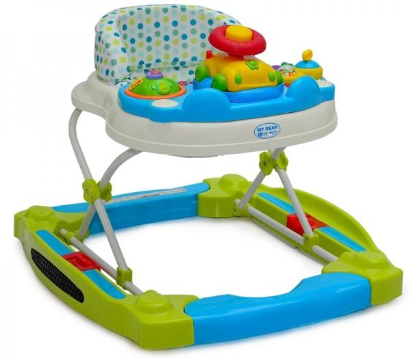 My Dear Baby Walker 0 Blue Color Babies Kids Toys Walkers On Carousell