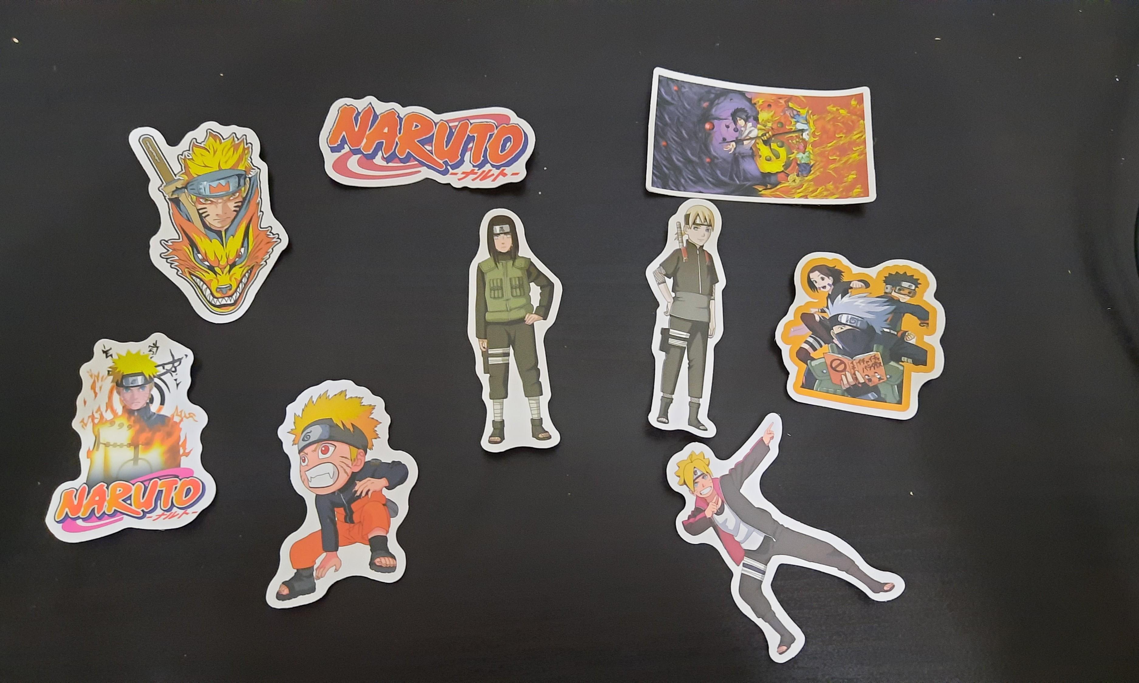Naruto laptop stickers, Hobbies & Toys, Stationery & Craft, Other