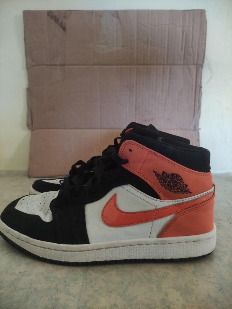 air jordan 1 mid shattered