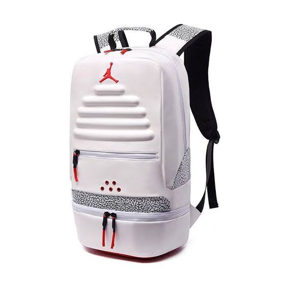 Nike Air Jordan 3 White Cement Backpack BRANDNEW Men s Fashion