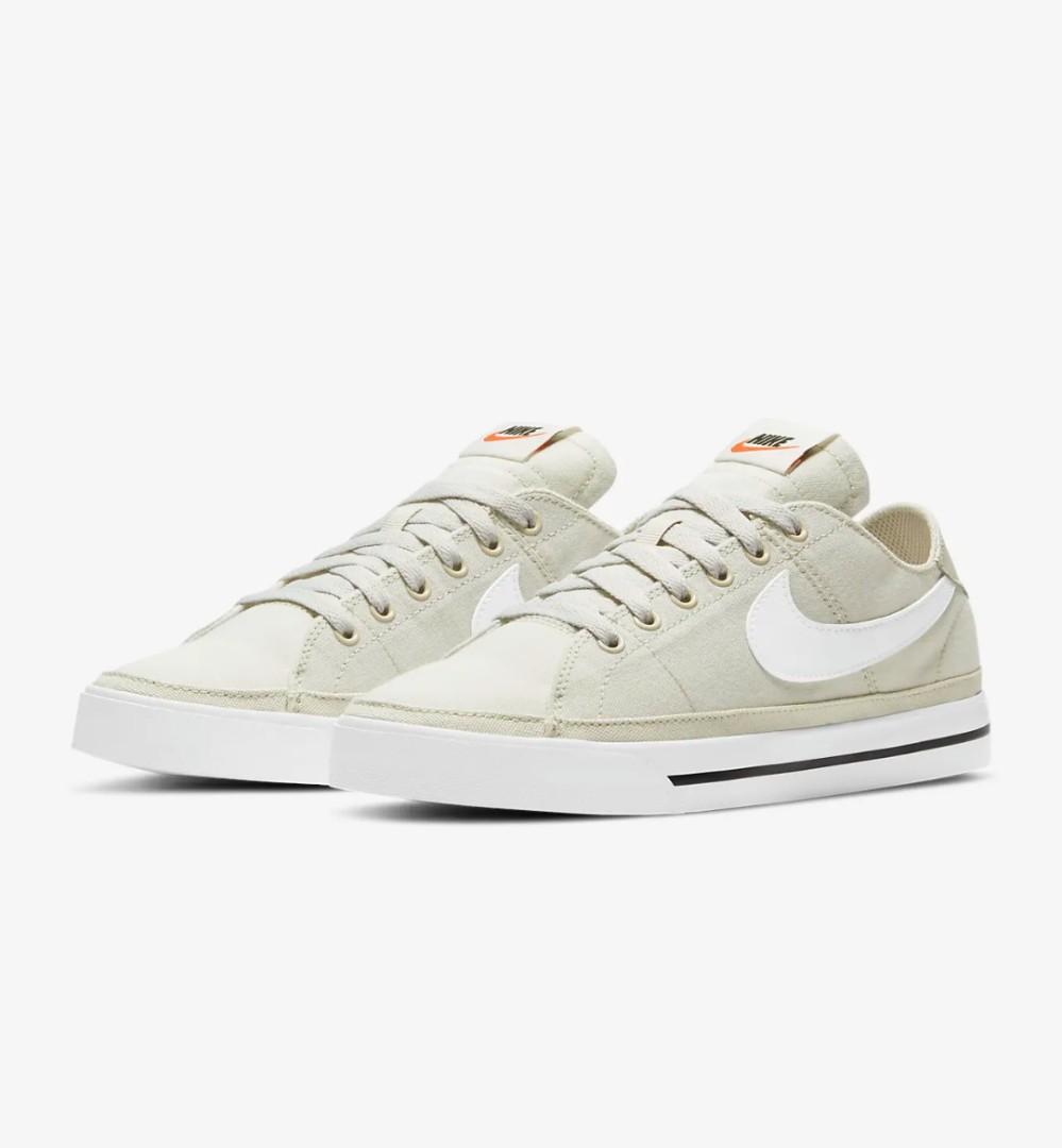 Nike Court Legacy Canvas Women's Light Bone, Women's Fashion, Footwear,  Sneakers on Carousell
