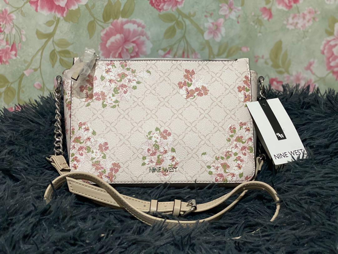 Nine west hotsell floral crossbody
