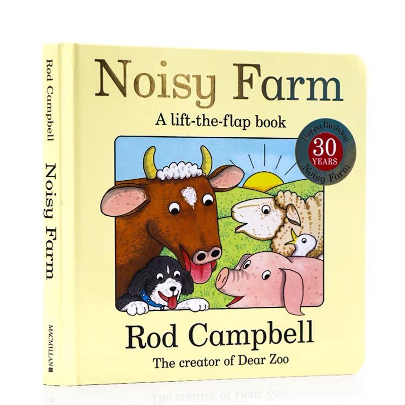Magazines,　Toys,　Campbell　farm　Noisy　on　Children's　Hobbies　lift　flaps　board　Books　the　Books　book,　Rod　Carousell