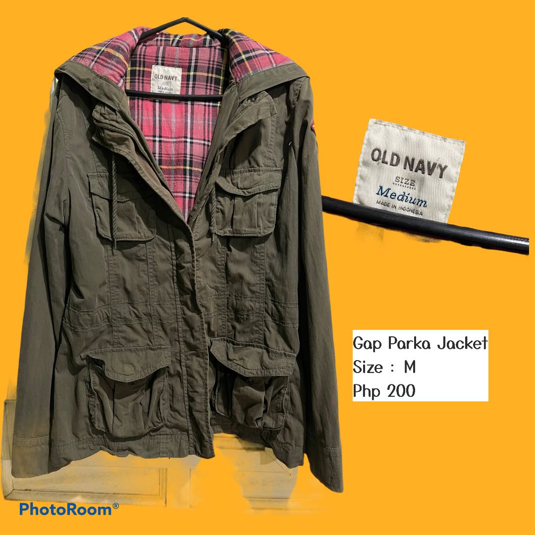 old navy parka jacket