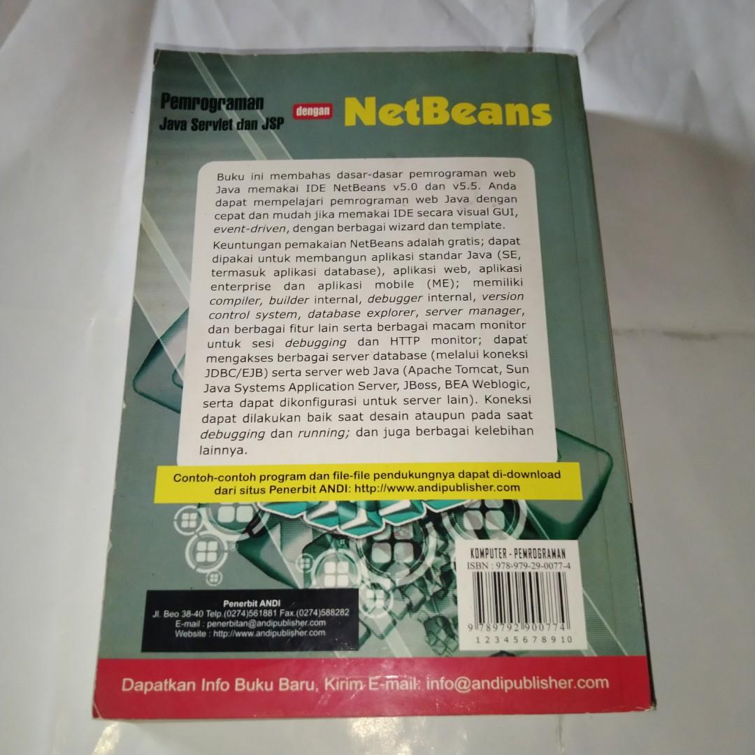 Pemograman Java Servlet dan JSP dengan NetBeans (Sri Hartati Wijono, S ...