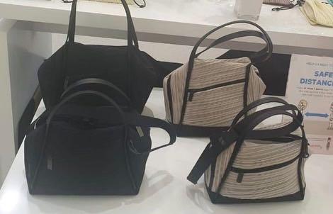 Pleats Please Issey Miyake small black bag, Fesyen Wanita, Tas & Dompet di  Carousell