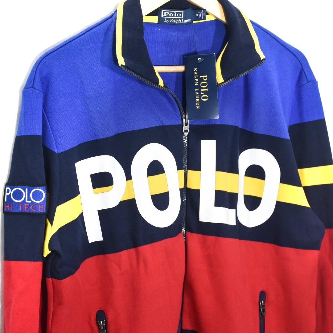 Polo hi sale tech track jacket