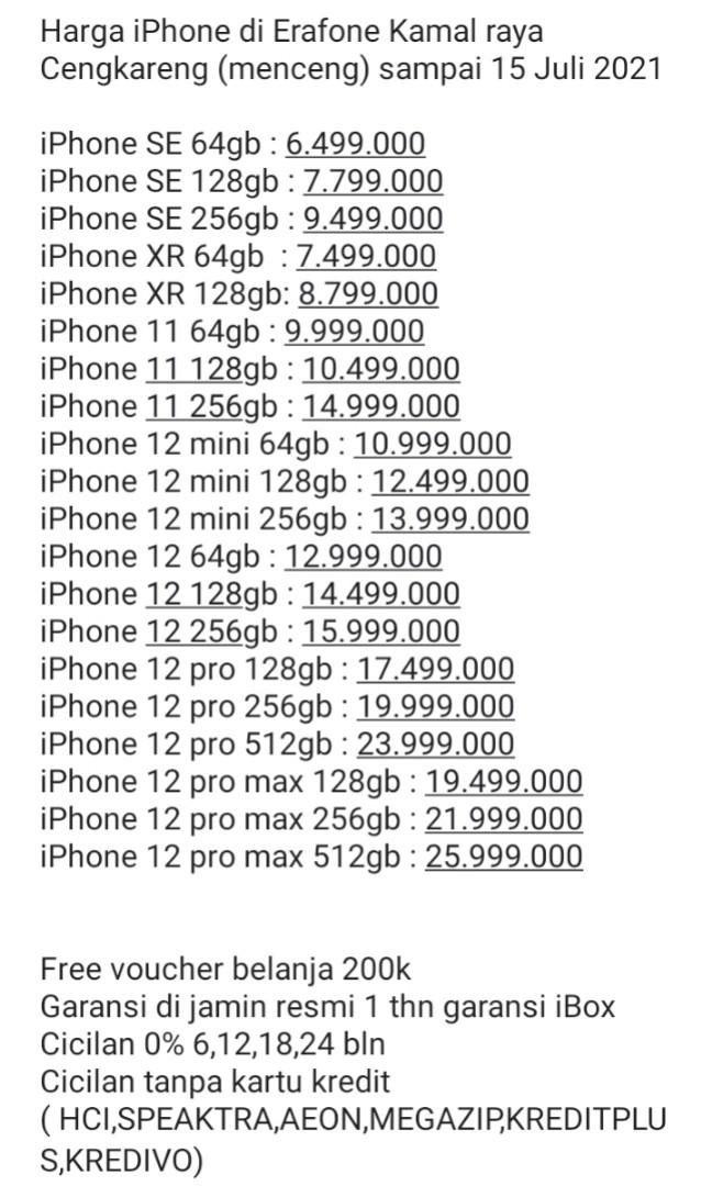Promo iPhone series