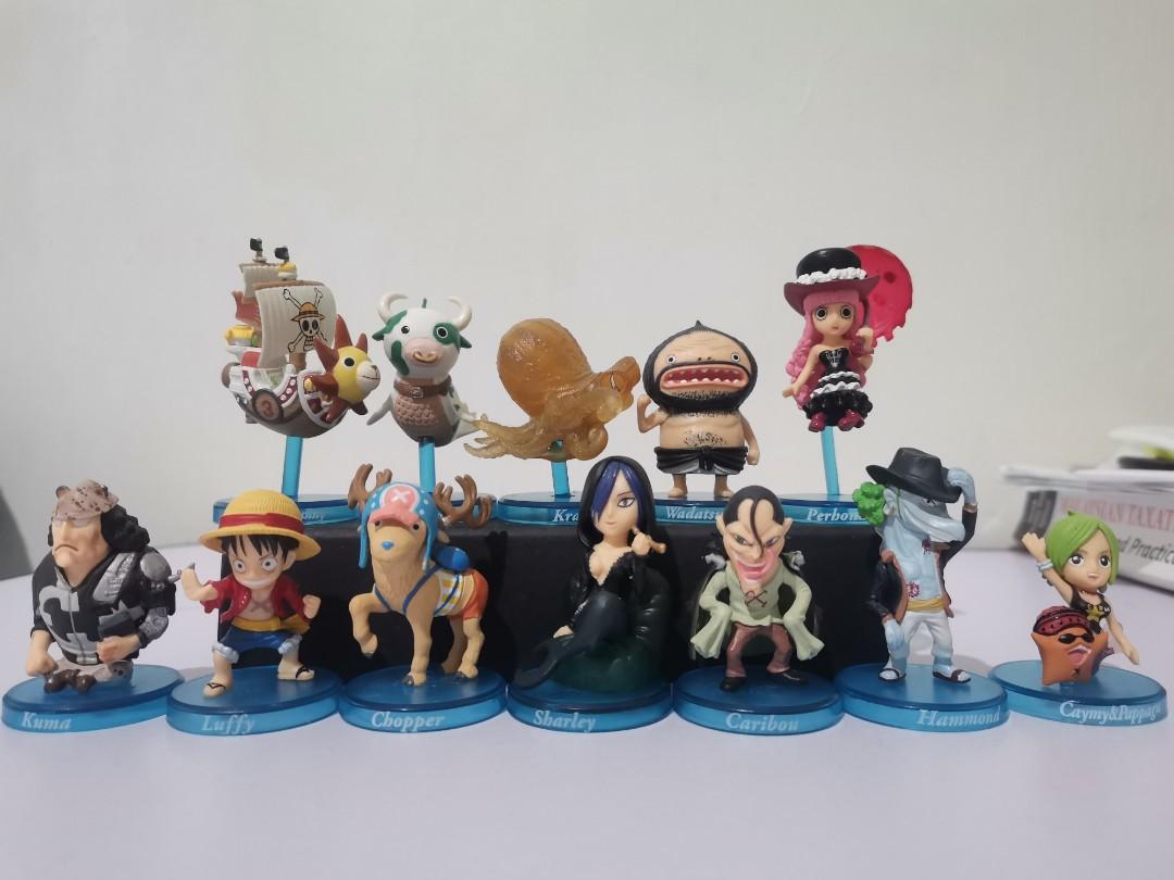 Original One Piece Figure 12pcs 2pcs Wcf Free Gift Toys Games Action Figures Collectibles On Carousell
