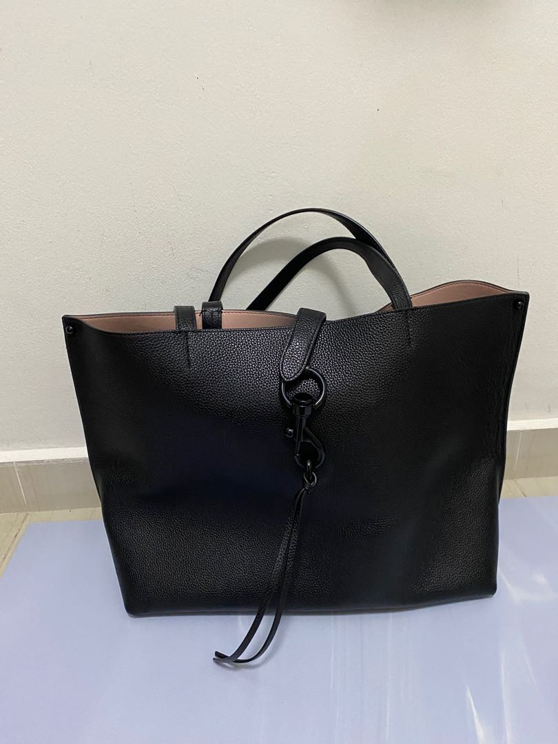 Rebecca minkoff black tote bag store