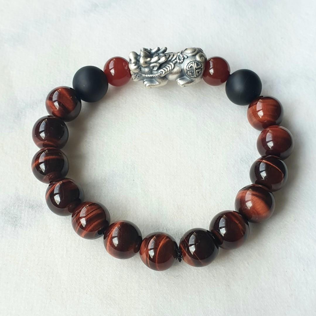 Red tiger clearance eye jewelry