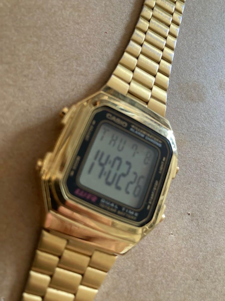Casio cheap illuminator gold