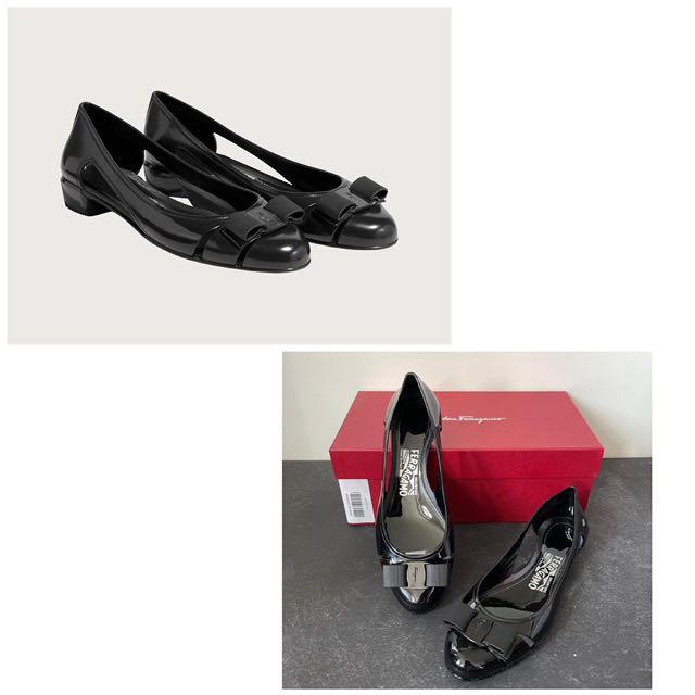 Sepatu jelly top ferragamo