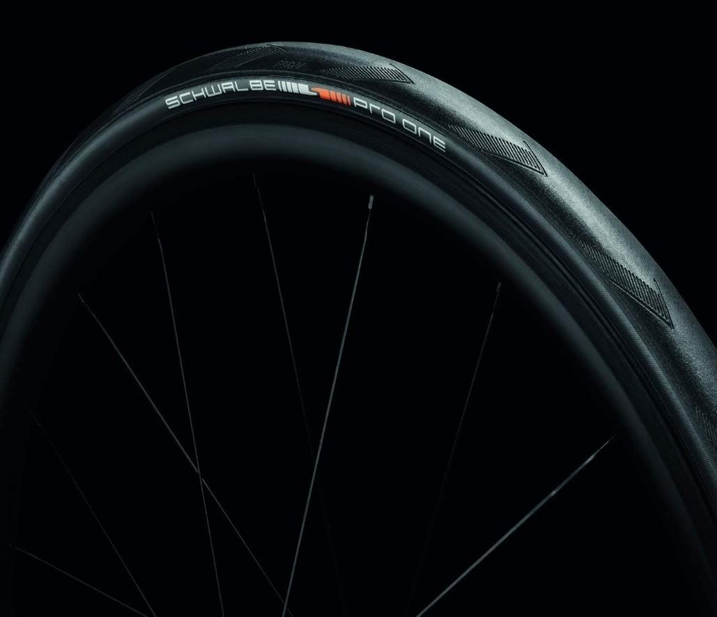 Pneu Schwalbe One TLE 700x25C Tubeless Pliant, Addix Performance, Raceguard - Occasion