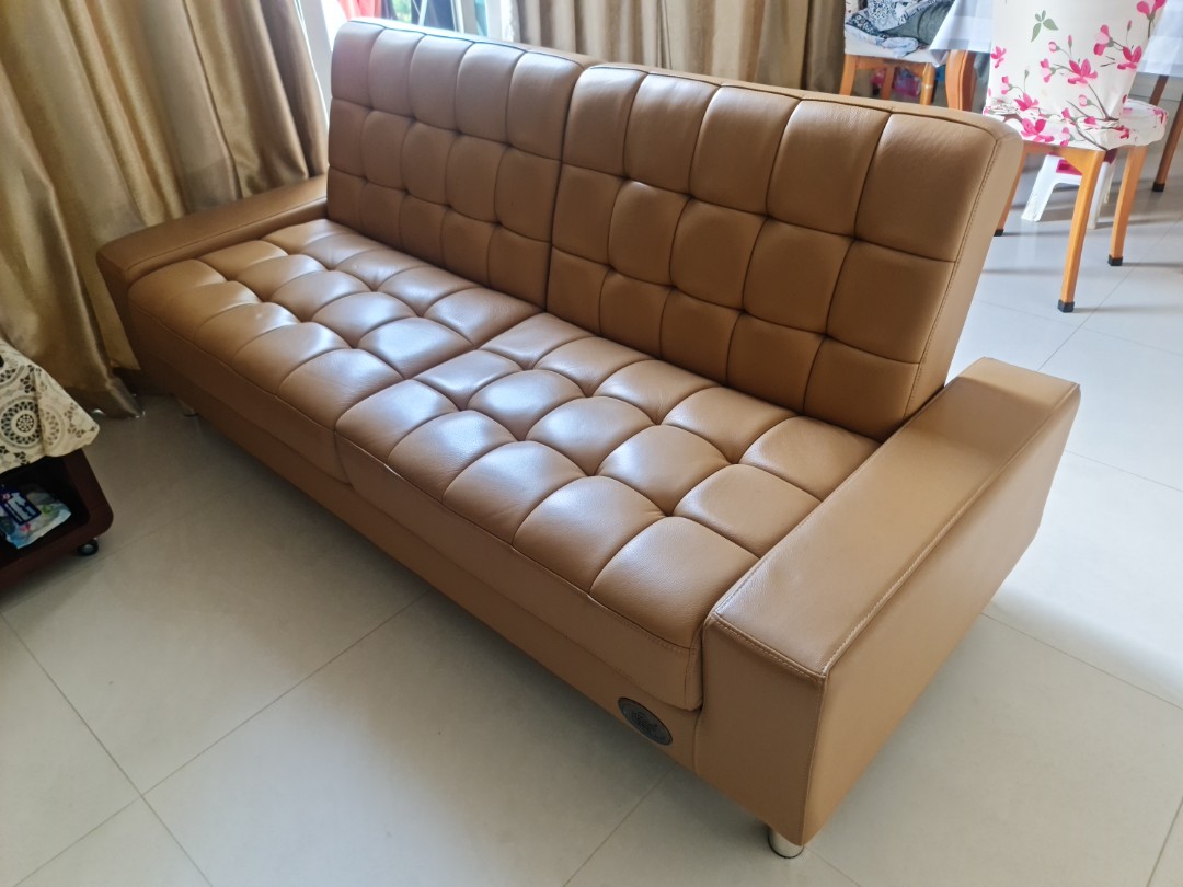 Seahorse sofa bed, Furniture & Home Living, Furniture, Sofas on Carousell