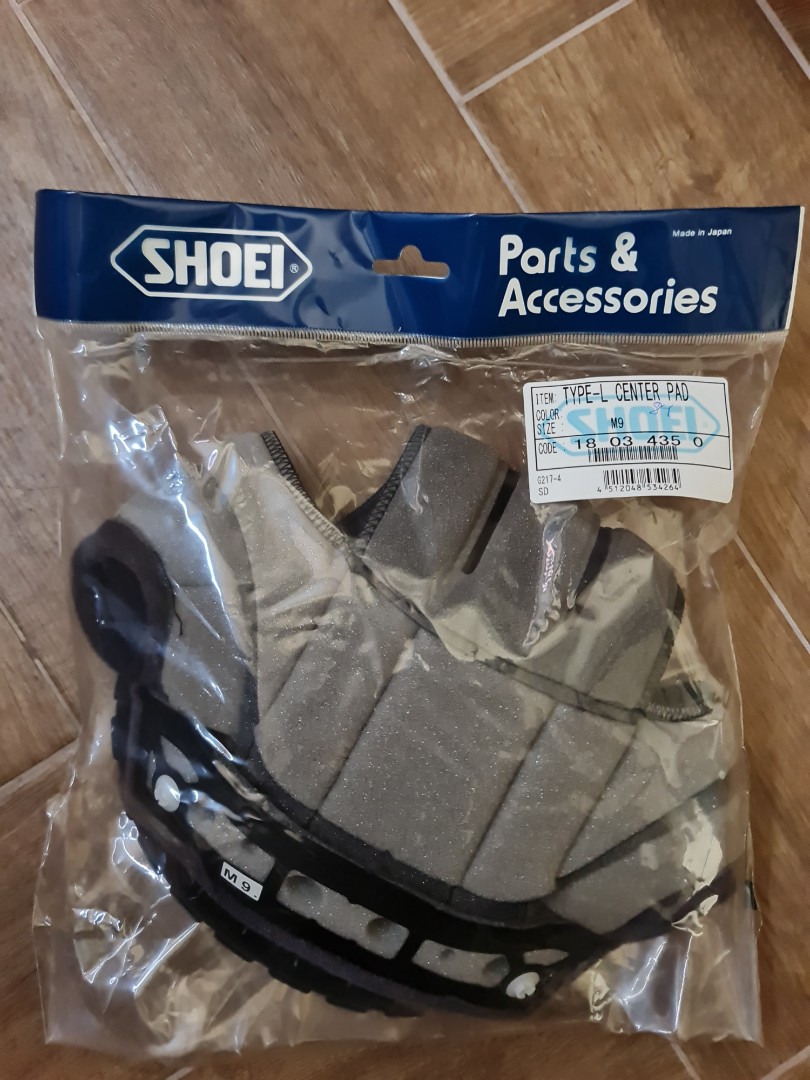 Shoei neotec center online pad